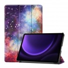 Deksel Tri-Fold Smart til Samsung Galaxy Tab S9 FE / S10 FE - Galakse thumbnail