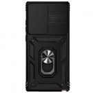 Tech-Flex TPU + PC Deksel med Ring Grep Samsung Galaxy Note 20 Ultra svart thumbnail