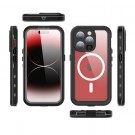Redpepper Deksel Vanntett IP68 iPhone 15 Pro Max MagSafe svart thumbnail