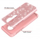 Armor TPU Deksel Bling Glitter Moto G7 Plus/Moto G7 - rosa thumbnail