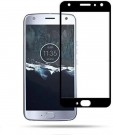 Lux Herdet Glass skjermbeskytter heldekkende Motorola Moto X4 svart kant thumbnail