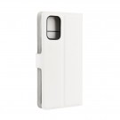 Lommebok deksel for Samsung Galaxy S20+ plus hvit thumbnail