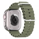 xDfind Ocean Silikon klokkereim Apple Watch 44/45/46/49mm - Mørk grønn thumbnail
