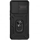 Hybrid TPU + PC Deksel med Ring Grep Samsung Galaxy A53 5G svart thumbnail