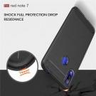 Tech-Flex TPU Deksel Carbon Xiaomi Redmi Note 7 svart thumbnail