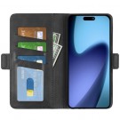 Lommebok deksel Premium for iPhone 17 Air svart thumbnail