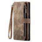 CaseMe multifunksjonell Lommebok deksel Samsung Galaxy S25+ Plus 5G brun thumbnail