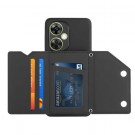 Tech-Flex TPU Deksel med PU-lær med kortlomme OnePlus Nord CE 3 Lite 5G svart thumbnail