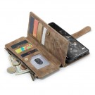 CaseMe multifunksjonell Lommebok deksel Samsung Galaxy S20 Ultra brun thumbnail