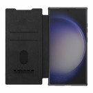 Nillkin Qin flip deksel med kamera beskyttelse for Samsung Galaxy S24 5G svart thumbnail