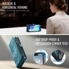 CaseMe 2-i-1 Lommebok deksel iPhone 17 blå thumbnail