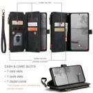 CaseMe multifunksjonell Lommebok deksel Samsung Galaxy S23 5G svart thumbnail