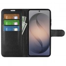 Lommebok deksel for Samsung Galaxy S26 FE 5G svart thumbnail