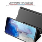 Mirror View Flip deksel for Samsung Galaxy S20 svart thumbnail