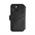 KEY Unstad 2-1 magnet lommebok deksel iPhone 13 Mini Svart thumbnail