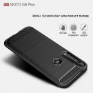 Tech-Flex TPU Deksel Carbon Motorola Moto G8 Plus svart thumbnail