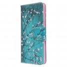 Lommebok deksel for Samsung Galaxy S20+ plus - Rosa blomster thumbnail