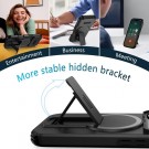 Tech-Flex Deksel Kickstand iPhone 18 Pro MagSafe - Svart thumbnail