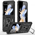 Tech-Flex TPU + PC Deksel med Ring Grep Samsung Galaxy Z Flip 5 5G svart thumbnail