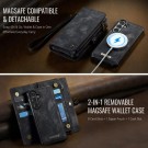 CaseMe 2-i-1 Lommebok deksel Samsung Galaxy S26 5G svart thumbnail