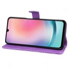 Lommebok deksel for Samsung Galaxy A26 / A17 - Lilla blomster thumbnail