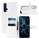 Lommebok deksel for Huawei Nova 5T hvit thumbnail