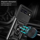 Tech-Flex TPU + PC Deksel med Ring Grep Google Pixel 8 Pro 5G svart thumbnail