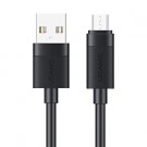 USAMS 1M USB-A til Micro USB Hurtiglader kabel 18W  svart thumbnail