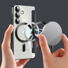 Tech-Flex Flip deksel Samsung Galaxy S25 5G MagSafe Svart thumbnail