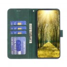Binfen Lommebok deksel Stitching for Samsung Galaxy S26 5G grønn thumbnail