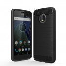 Tech-Flex TPU Deksel Carbon for Moto G5 svart thumbnail