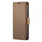 CaseMe Lommebok deksel for iPhone 15 Pro Max brun thumbnail