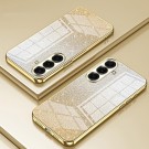 Fashion TPU Deksel Glitter Powder Samsung Galaxy S26+ Plus 5G - Gull thumbnail