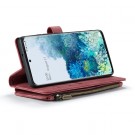 CaseMe multifunksjonell Lommebok deksel Samsung Galaxy S20+ plus rød thumbnail