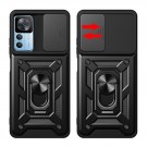 Tech-Flex TPU + PC Deksel med Ring Grep Xiaomi 12T Pro/12T 5G svart thumbnail