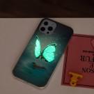 Fashion TPU Deksel for iPhone 13 Pro Max - Blue Butterfly thumbnail