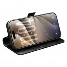 QIALINO Lommebok deksel ekte Lær for iPhone 18 Pro Max svart thumbnail