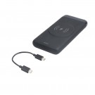 Deltaco Trådløs powerbank med magnet, USB-C og USB-A, 10 000 mAh - Svart thumbnail