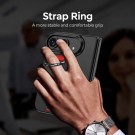 GKK slankt deksel med håndleddsstropp til iPhone Duo - Svart thumbnail