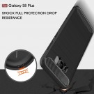 Tech-Flex TPU Deksel Carbon for Galaxy S8 plus svart thumbnail