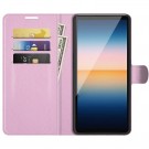 Lommebok deksel for Sony Xperia 10 III lys rosa thumbnail