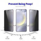 Enkay Hat-Prince Privacy Herdet Glass skjermbeskytter Samsung Galaxy S24 FE 5G  thumbnail
