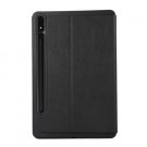 Deksel Tri-Fold Smart til Samsung Galaxy Tab S9+ plus svart thumbnail