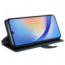 Lommebok deksel ekte Lær for Samsung Galaxy A34 5G svart thumbnail