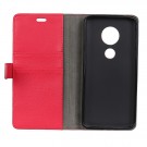 Lommebok deksel for Motorola Moto E5 Plus rød thumbnail
