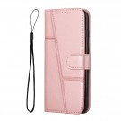 Lommebok deksel Stitching for iPhone 18 Pro Roségull thumbnail