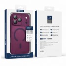 XDcase Frosted Deksel iPhone 18 Pro MagSafe - Dark Cherry thumbnail