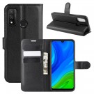 Lommebok deksel for Huawei P Smart (2020) svart thumbnail