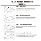 Lux Herdet Glass skjermbeskytter heldekkende Xperia XZ2 Premium svart kant thumbnail