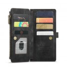 CaseMe multifunksjonell Lommebok deksel Samsung Galaxy S21+ Plus 5G svart thumbnail